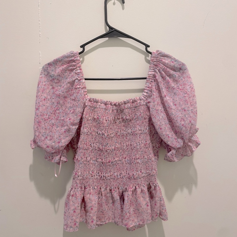 Leyden Women’s Pink Blouse Size S